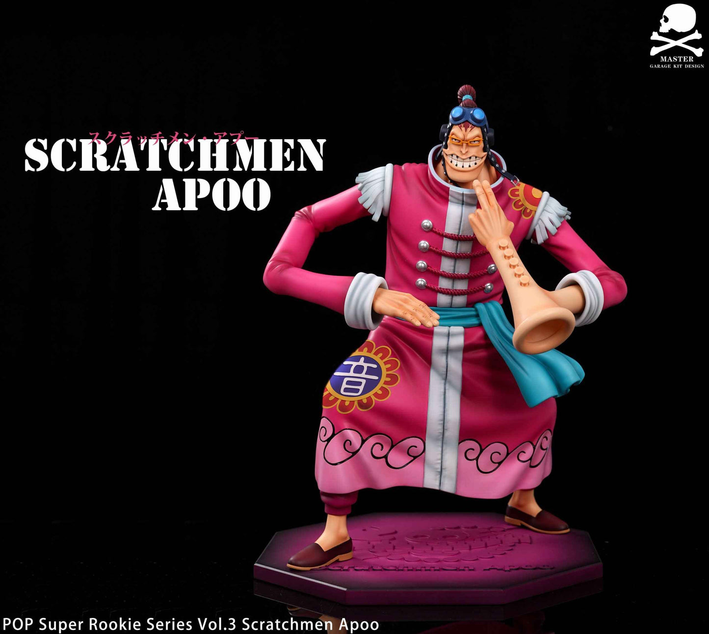 One Piece ~ Master Studio ~ Scratchmen Apoo ~ Resin Statue - Santoryu Resins Collectors
