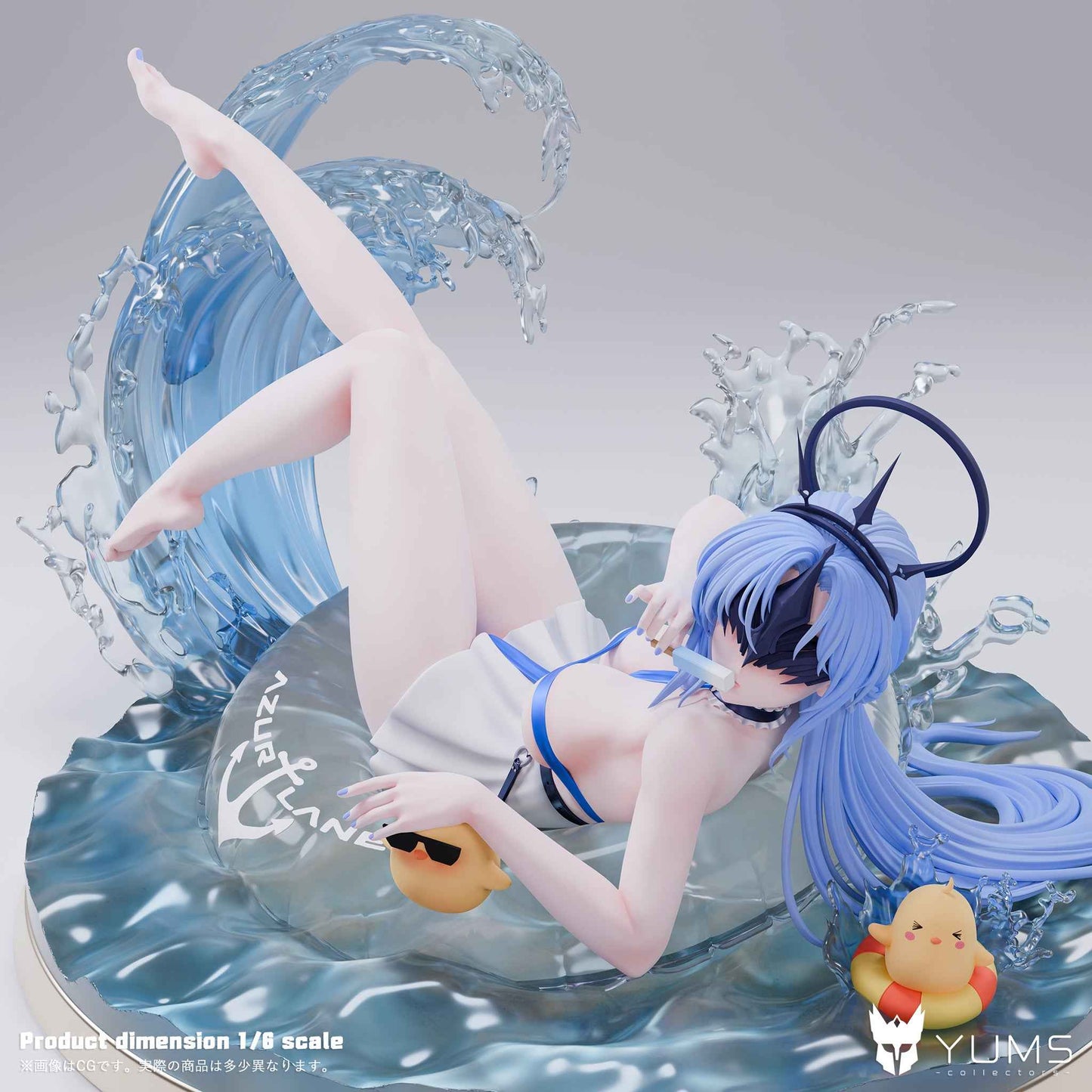 Azur Lane ~ YUMS-Collectors ~ "Summer Skins": Alsace "Heat-Beating Summer Sacrament" & Mogador "Locker Room Lechery" ~ +18 Resin Statues - Santoryu Resins Collectors
