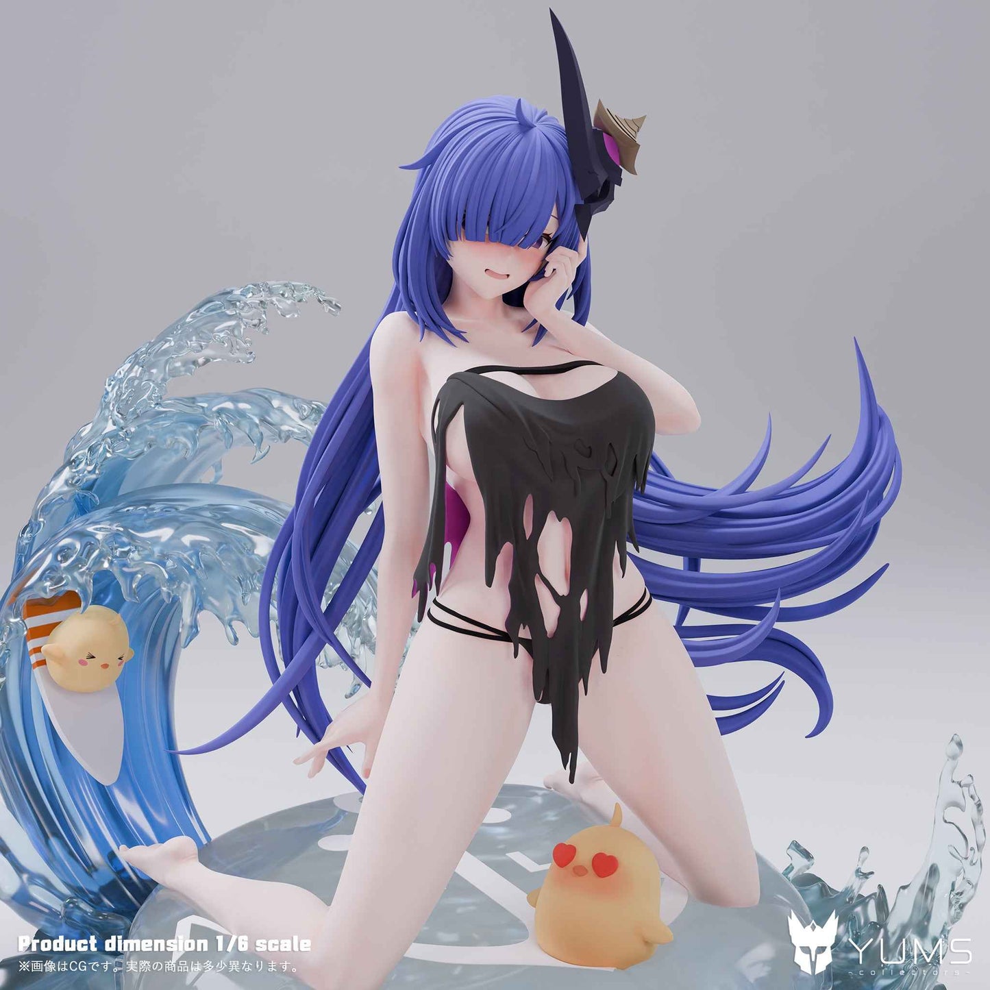 Azur Lane ~ YUMS-Collectors ~ "Summer Skins": Alsace "Heat-Beating Summer Sacrament" & Mogador "Locker Room Lechery" ~ +18 Resin Statues - Santoryu Resins Collectors