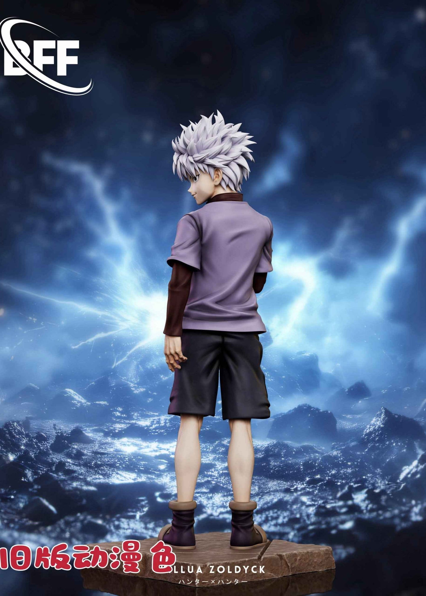Hunter x Hunter ~ BFF Studio ~ Killua Zoldyck ~ Resin Statue - Santoryu Resins Collectors