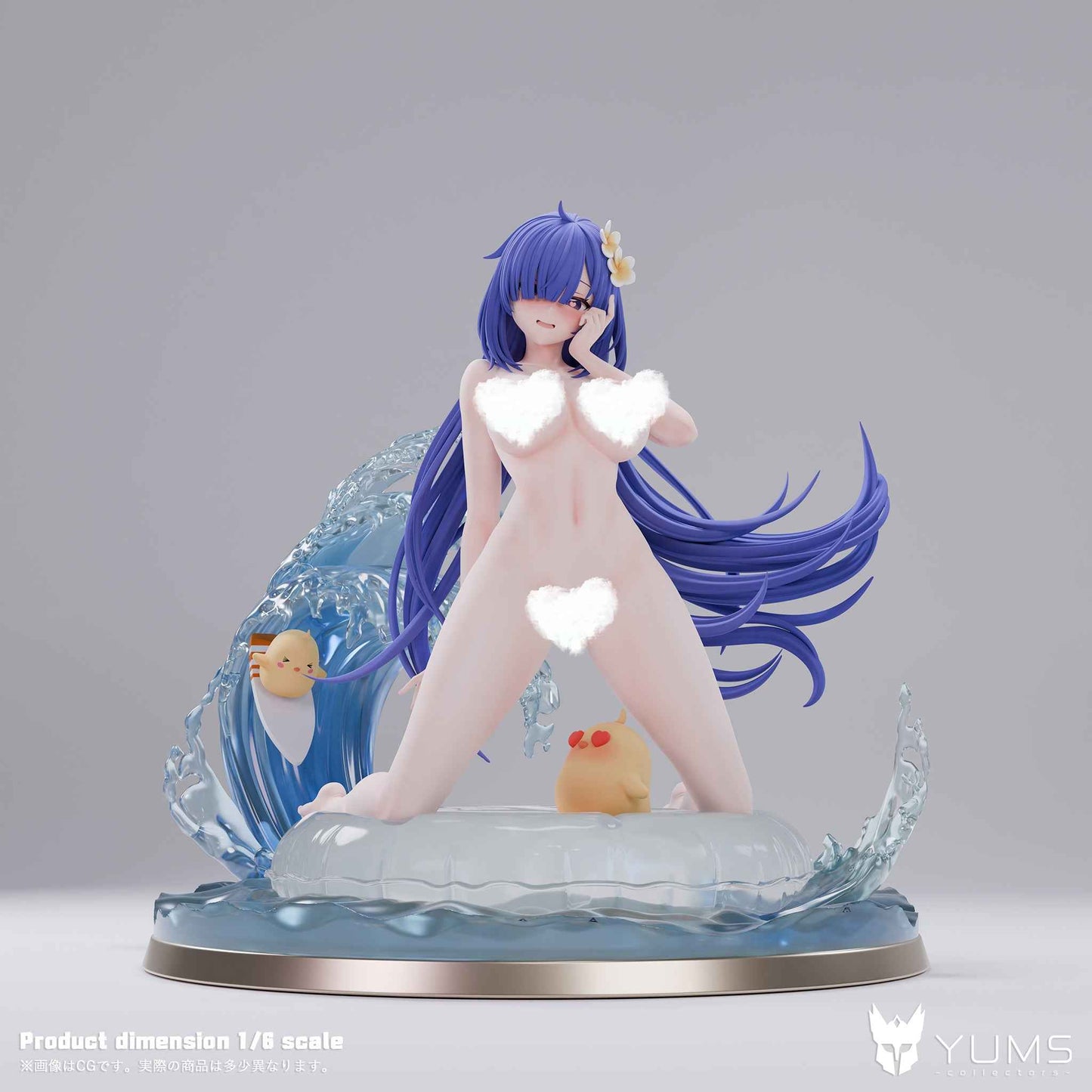 Azur Lane ~ YUMS-Collectors ~ "Summer Skins": Alsace "Heat-Beating Summer Sacrament" & Mogador "Locker Room Lechery" ~ +18 Resin Statues - Santoryu Resins Collectors