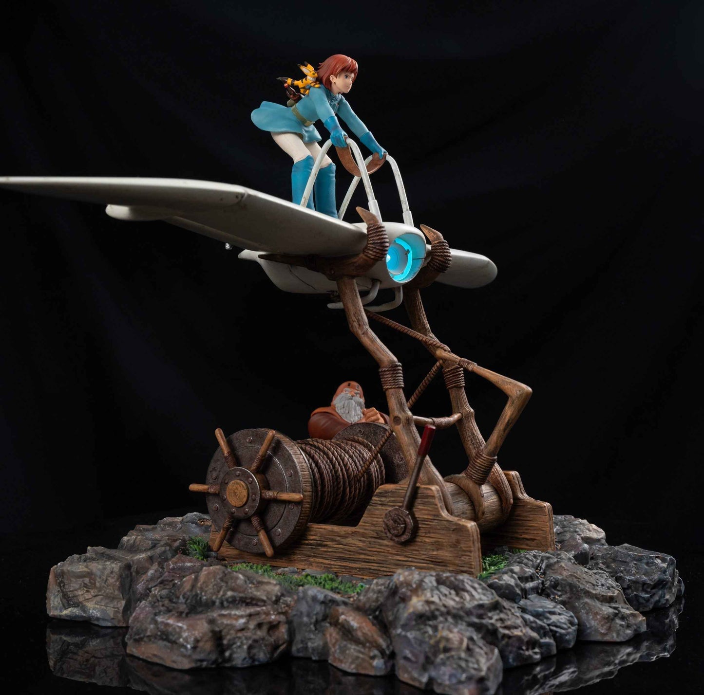Nausicaä of the Valley of the Wind ~ Shen Yin Studio ~ Nausicaä ~ Resin Statue - Santoryu Resins Collectors