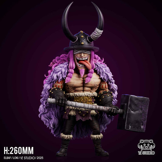 One Piece ~ Yz Studio ~  Elbaph Cursed Prince Loki WCF Scale ~ Resin Statue - Santoryu Resins Collectors