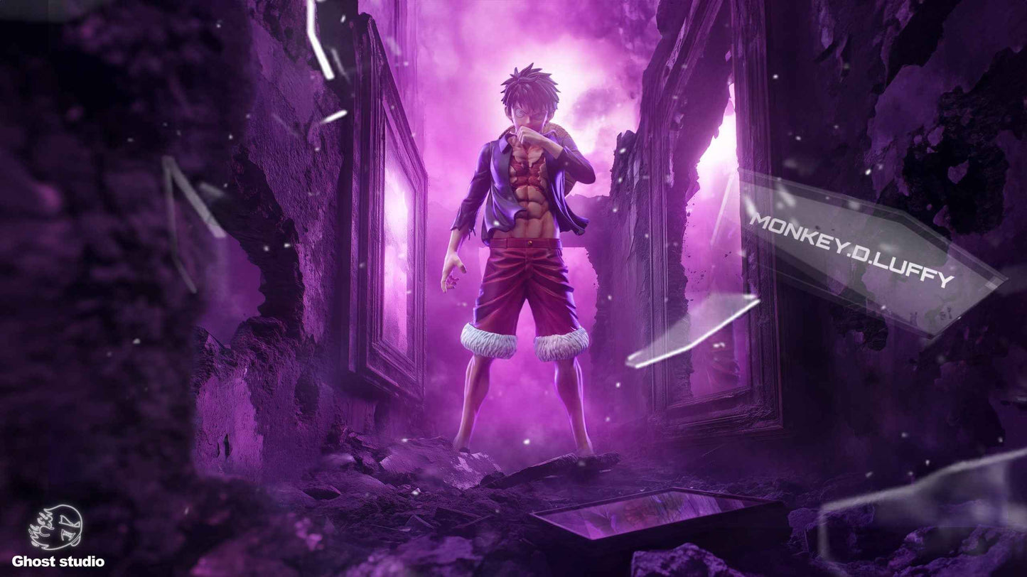 One Piece ~ Ghost Studio ~ Monkey D. Luffy in the Mirror World ~ Resin Statue - Santoryu Resins Collectors