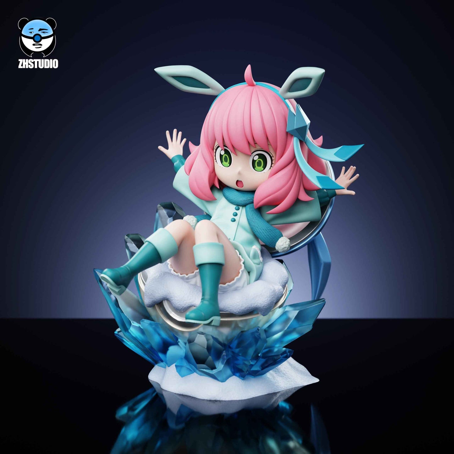 Spy x Family ~ ZH Studio ~ Anya Forger Ice Hockey Girl ~ Resin Statue - Santoryu Resins Collectors
