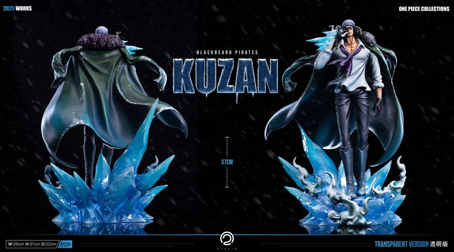 One Piece C2 Studio Blackbeard Pirates Captain Kuzan Resin Statue - Santoryu Resins Collectors