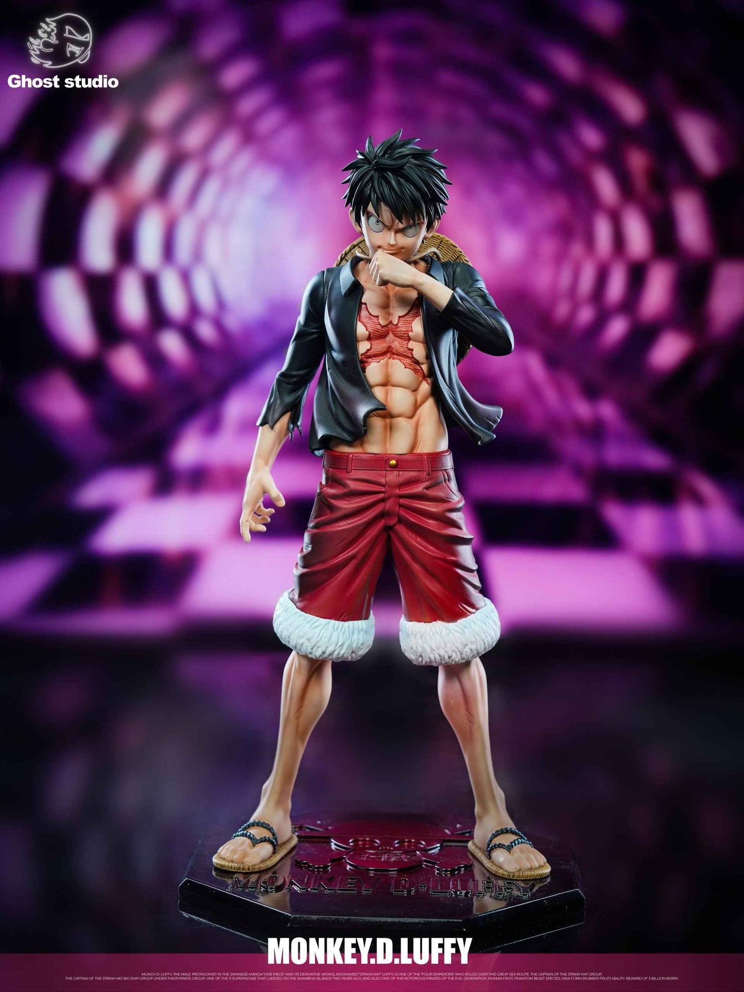 One Piece ~ Ghost Studio ~ Monkey D. Luffy in the Mirror World ~ Resin Statue - Santoryu Resins Collectors