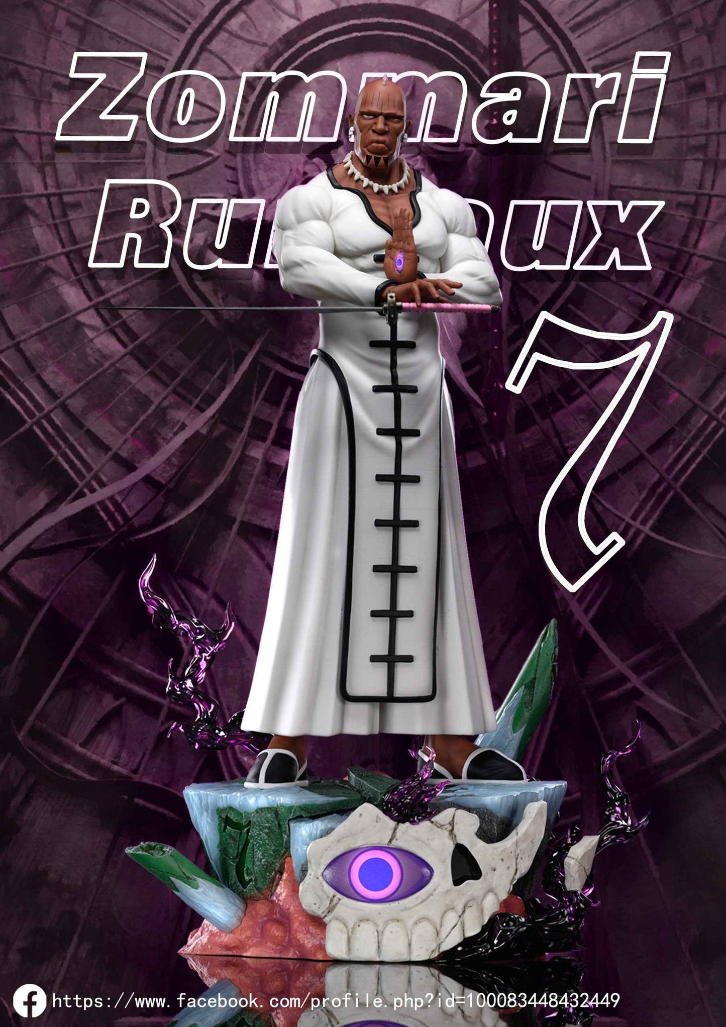 Bleach ~ WW Studio ~ Zommari Rureaux ~ Resin Statue - Santoryu Resins Collectors