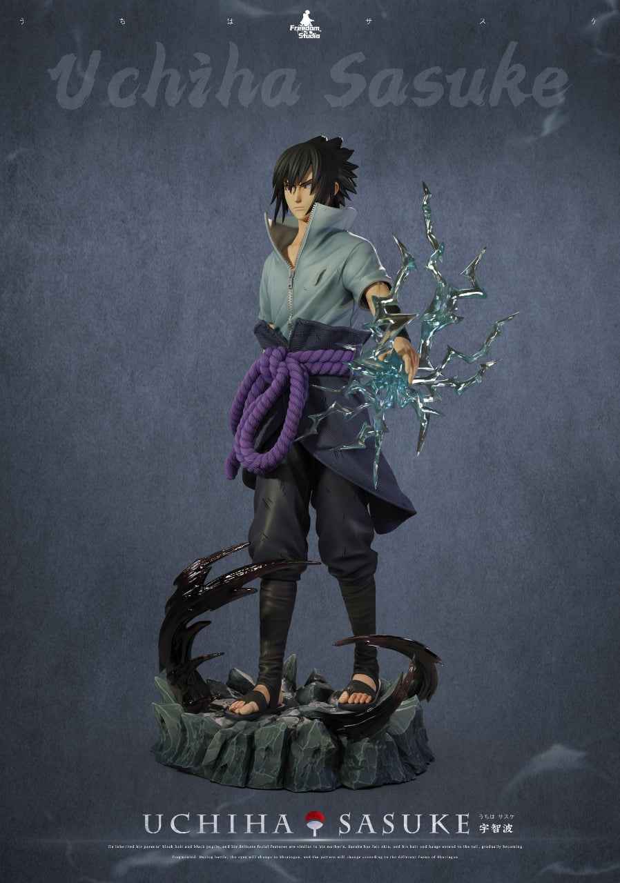 Naruto ~ Freedom Studio ~ Sasuke Uchiha Fictional character ~ Resin Statue - Santoryu Resins Collectors