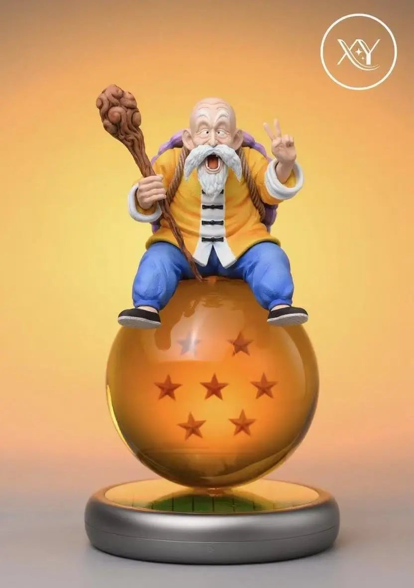 Dragon Ball XY Studio Sitting Bead Series Son Goku & Krillin & Master Roshi Resin Statue