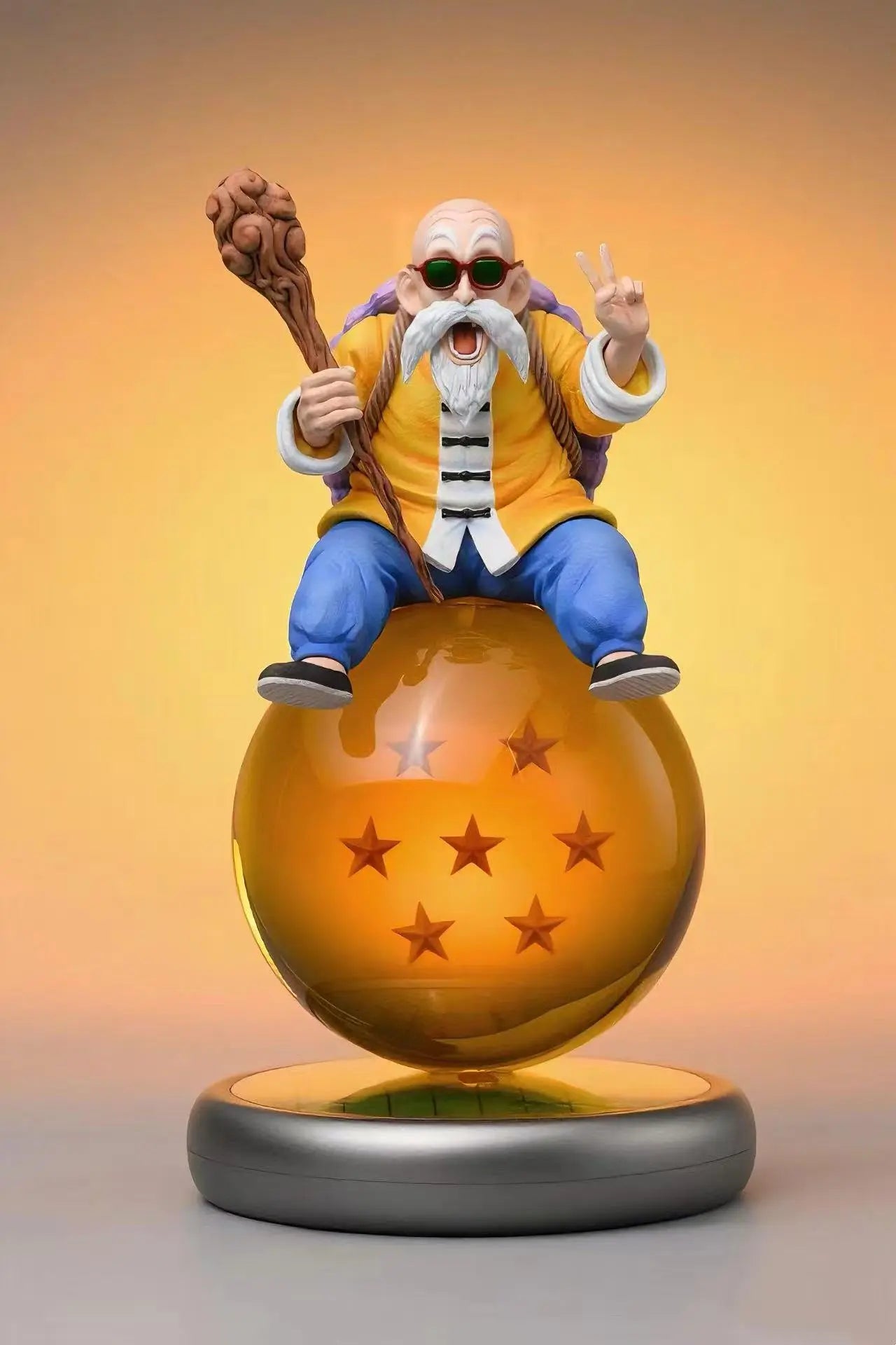 Dragon Ball XY Studio Sitting Bead Series Son Goku & Krillin & Master Roshi Resin Statue