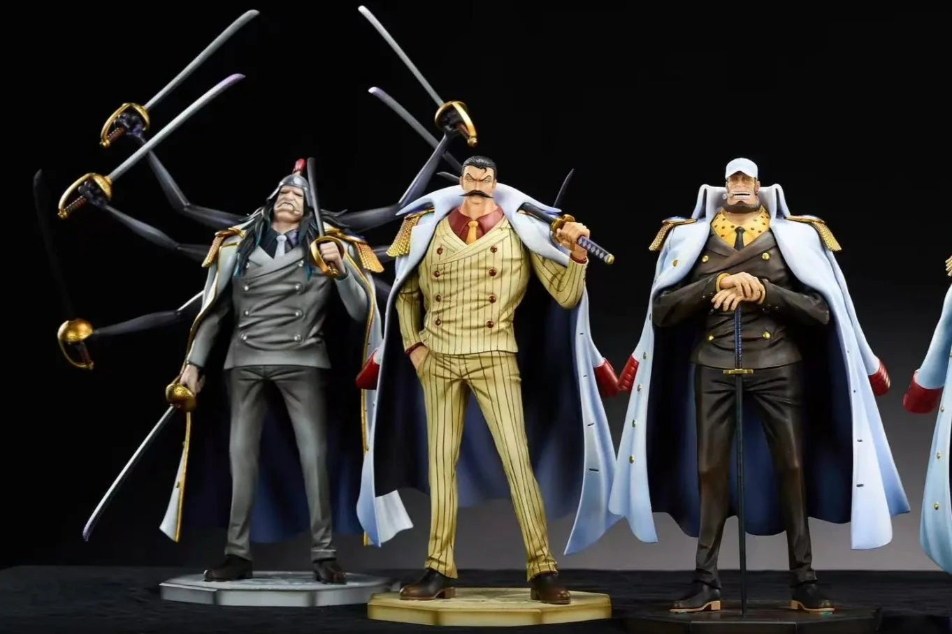 One Piece Tian Xie She Studio Vice Admiral Onigumo Resin Statue
