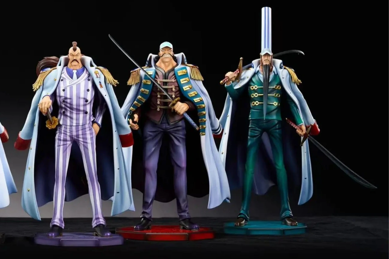 One Piece Tian Xie She Studio Vice Admiral Onigumo Resin Statue