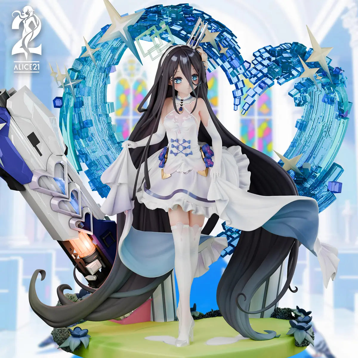 Blue Archive Alice21 Studio White Oath Stellar Pact Tendou Alice Resin Statue