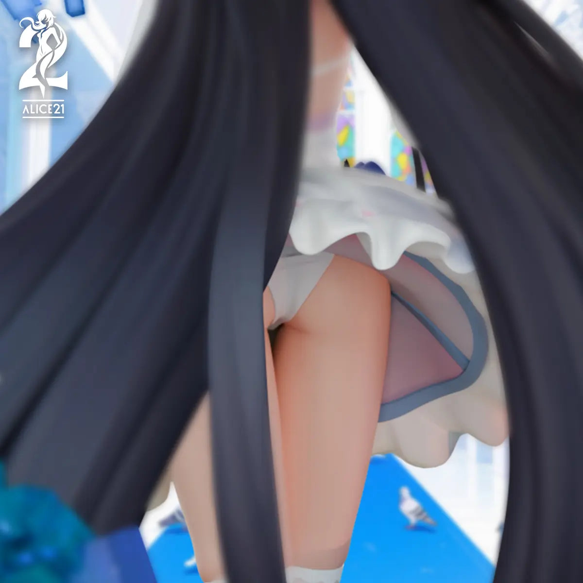 Blue Archive Alice21 Studio White Oath Stellar Pact Tendou Alice Resin Statue