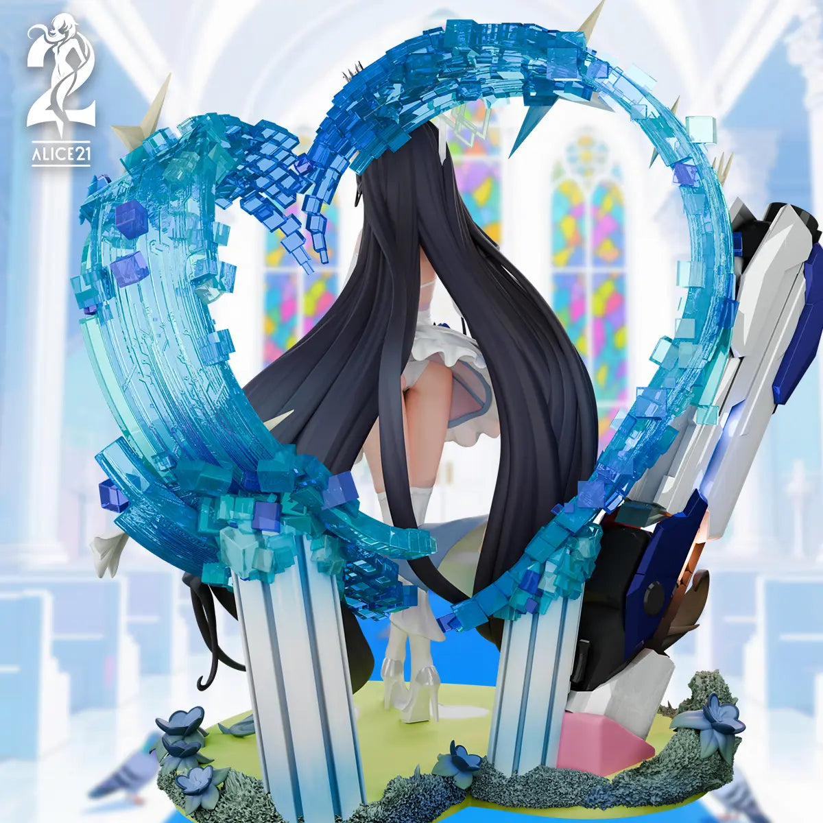 Blue Archive Alice21 Studio White Oath Stellar Pact Tendou Alice Resin Statue