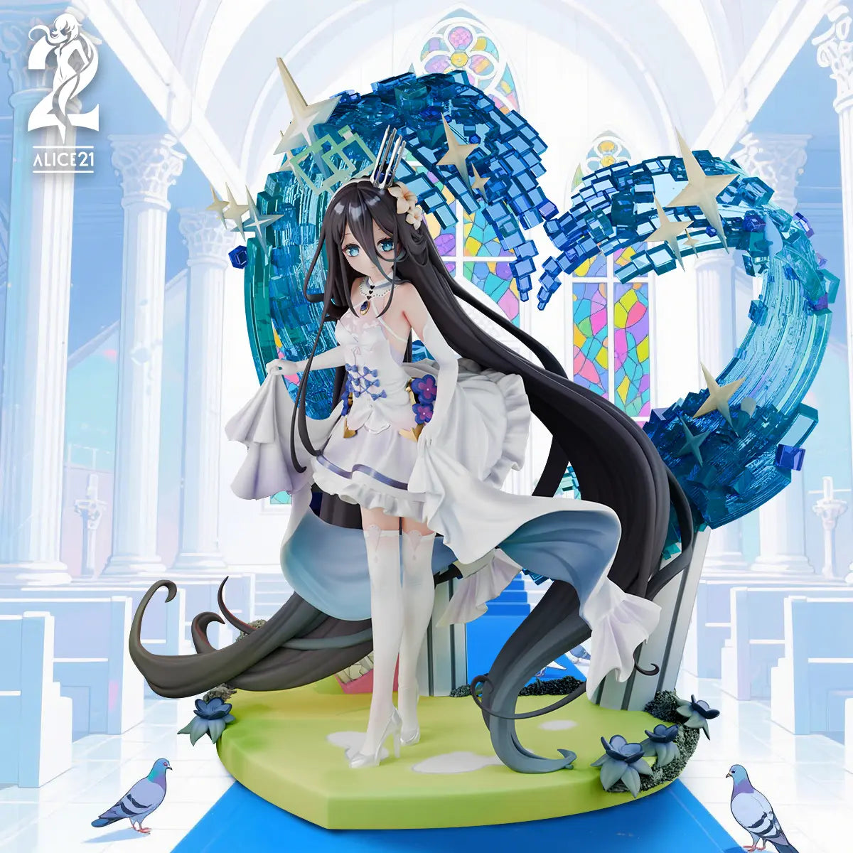 Blue Archive Alice21 Studio White Oath Stellar Pact Tendou Alice Resin Statue