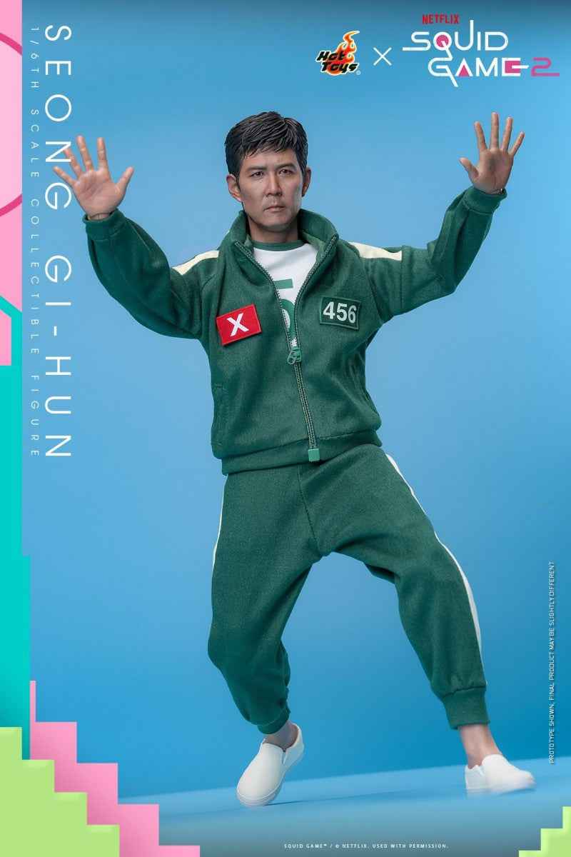 Squid Game 2 ~ Hot Toys ~ Seong Gi Hun ~ Licensed Action Figure - Santoryu Resins Collectors