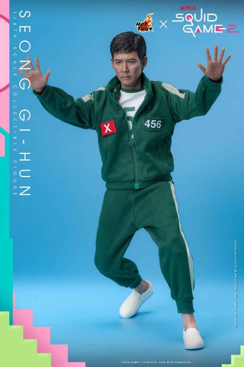 Squid Game 2 ~ Hot Toys ~ Seong Gi Hun ~ Licensed Action Figure - Santoryu Resins Collectors