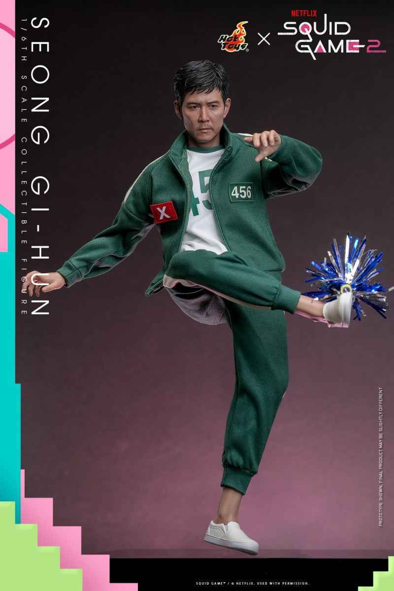 Squid Game 2 ~ Hot Toys ~ Seong Gi Hun ~ Licensed Action Figure - Santoryu Resins Collectors