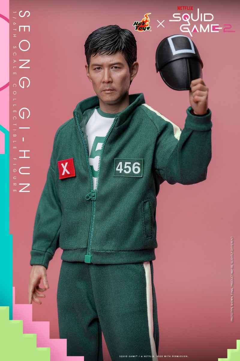 Squid Game 2 ~ Hot Toys ~ Seong Gi Hun ~ Licensed Action Figure - Santoryu Resins Collectors