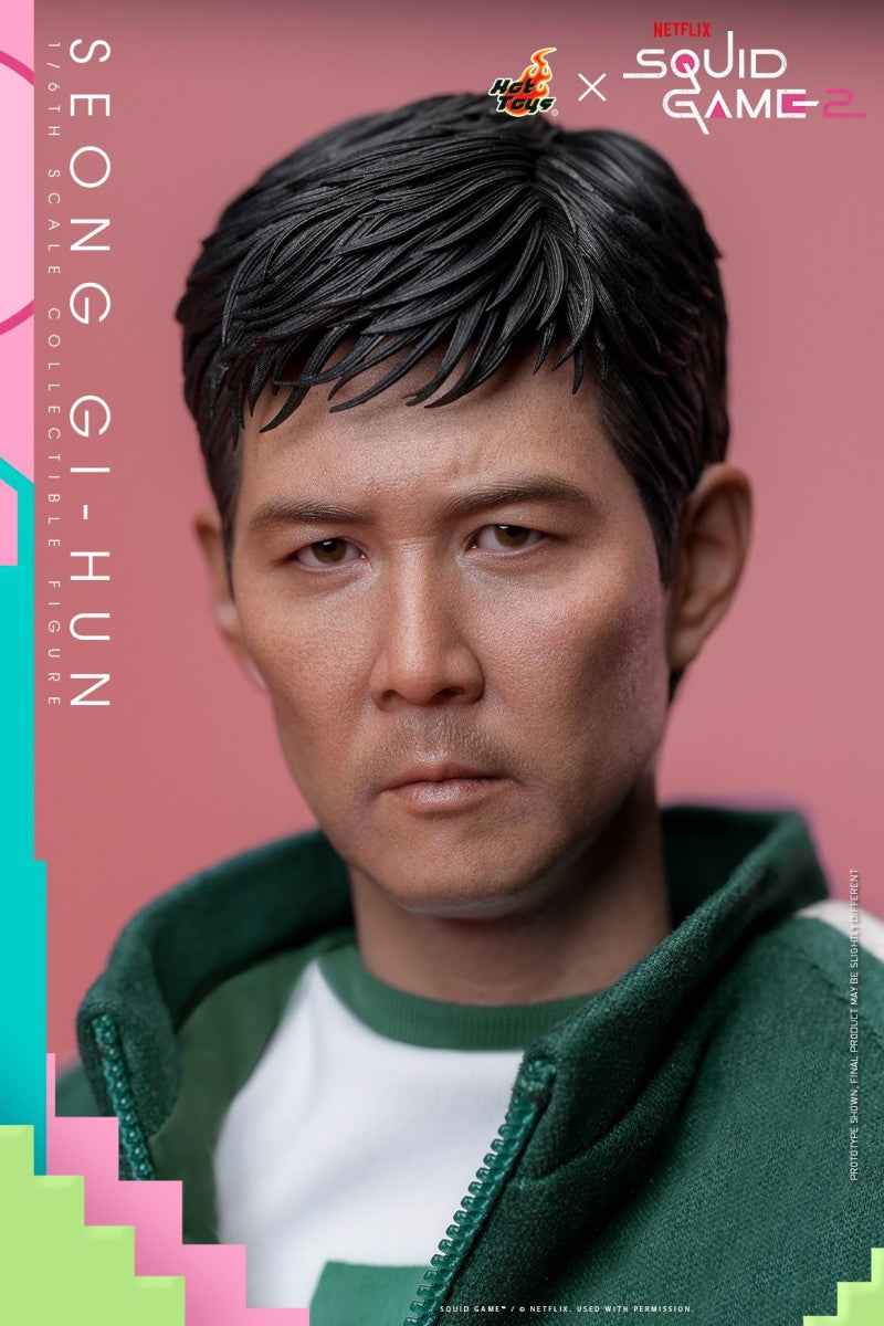 Squid Game 2 ~ Hot Toys ~ Seong Gi Hun ~ Licensed Action Figure - Santoryu Resins Collectors