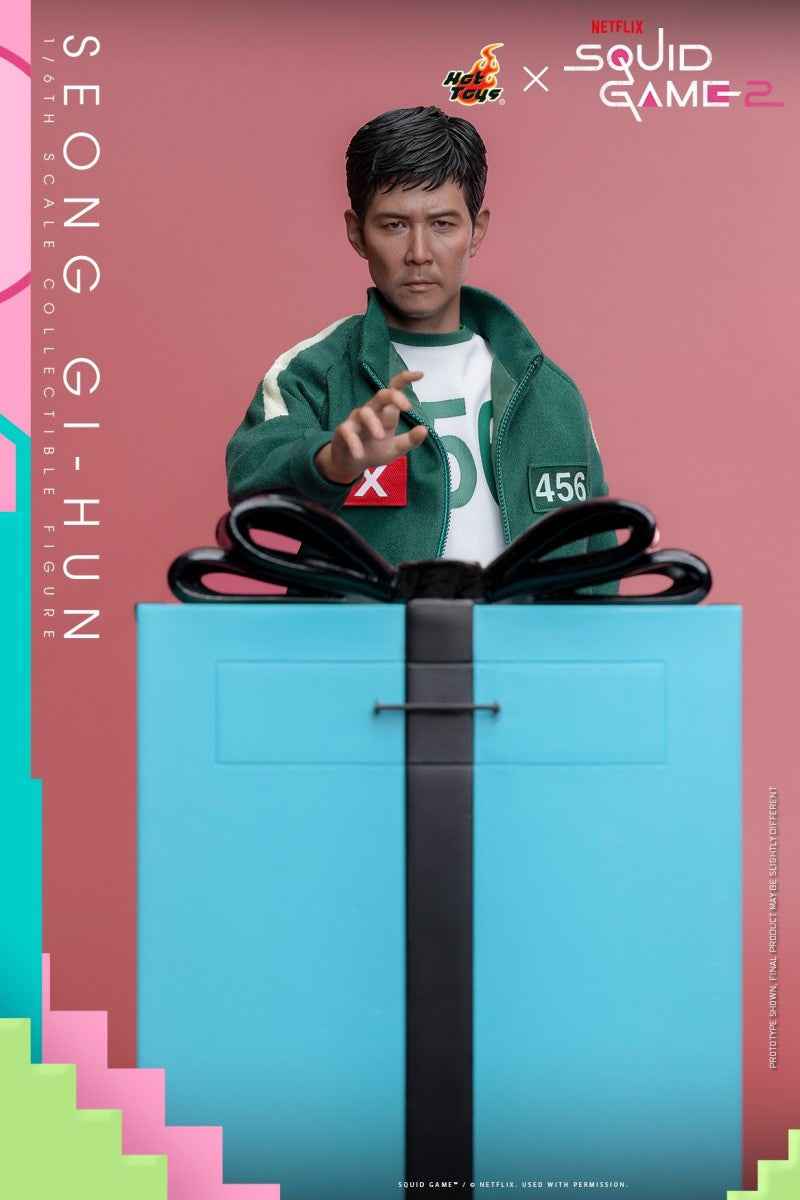 Squid Game 2 ~ Hot Toys ~ Seong Gi Hun ~ Licensed Action Figure - Santoryu Resins Collectors