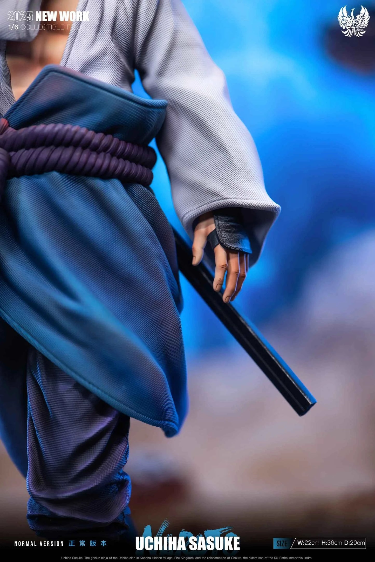 Naruto Shippuden ~ Nirvana Studio ~ Sasuke Uchiha ~ Resin Statue - Santoryu Resins Collectors