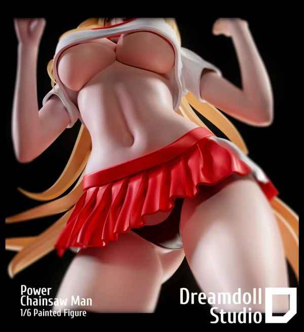 Chainsaw Man ~ Dreamdoll "DDS" Studio ~ Power ~ +18 Resin Statue - Santoryu Resins Collectors