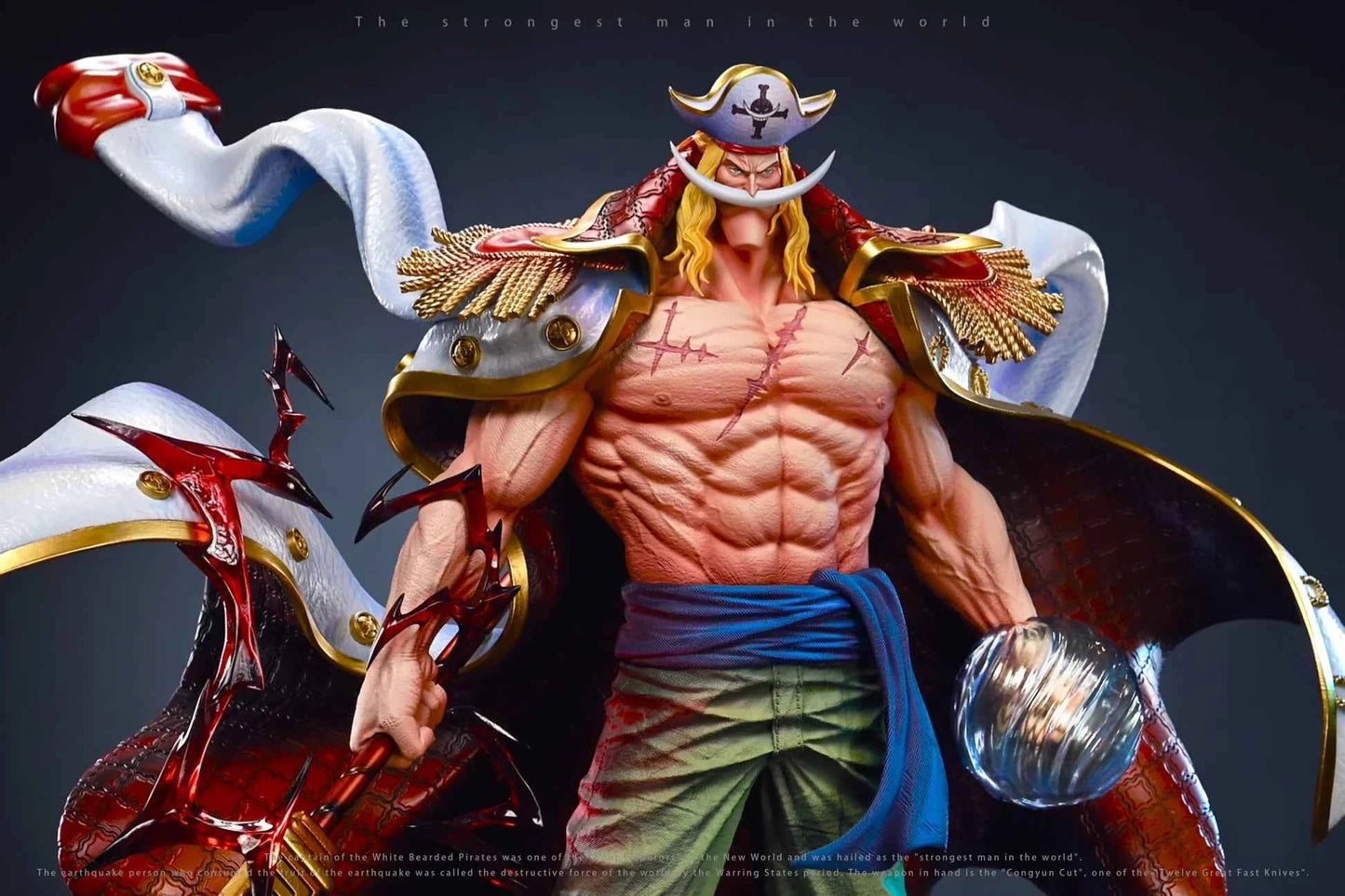 One Piece LX Studio Edward Newgate Whitebeard V2 Resin Statue - Santoryu Resins Collectors