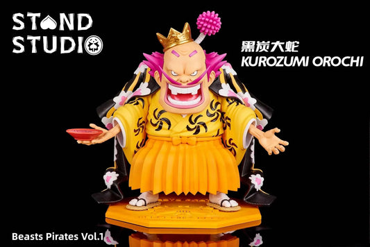 One Piece ~ Stand Studio ~ Kurozumi Orochi ~ Resin Statue - Santoryu Resins Collectors