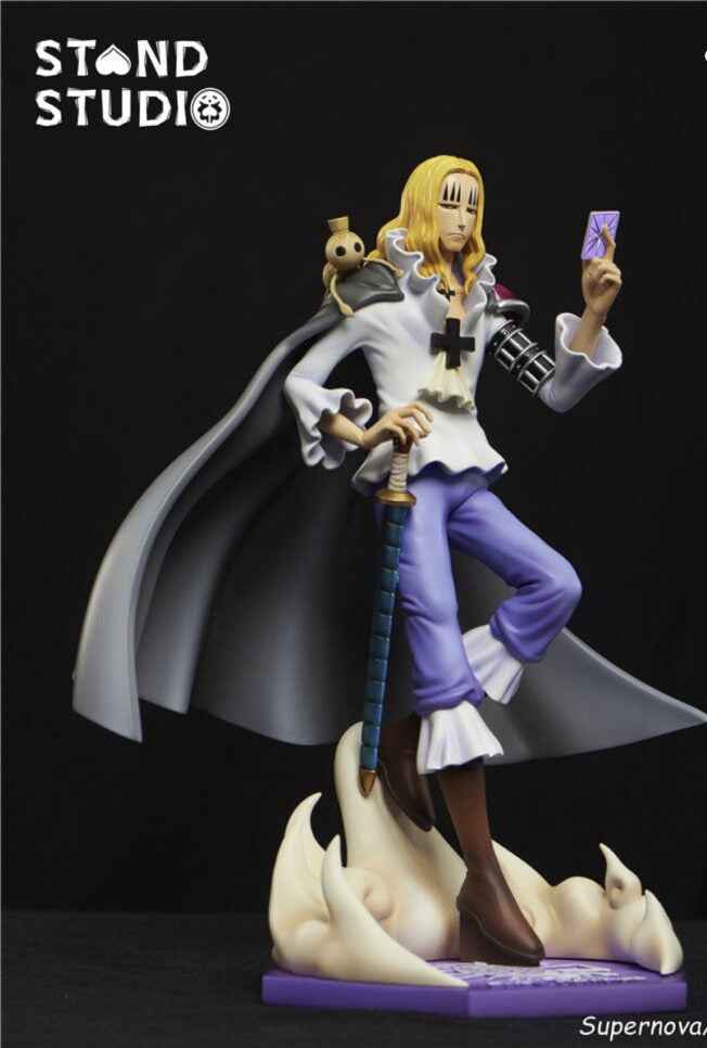 One Piece ~ Stand Studio ~ Basil Hawkins ~ Resin Statue - Santoryu Resins Collectors