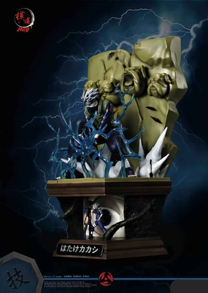 Naruto ~ MoTu Studio ~ Kakashi Hatake ~ Resin Statue - Santoryu Resins Collectors