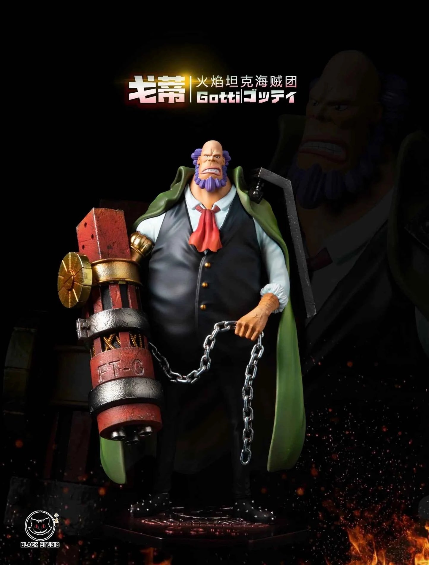 One Piece ~ Black Studio ~ Vito & Gotti ~ Resin Statue - Santoryu Resins Collectors