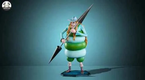 One Piece ~ Clone Studio ~ Epoida x Delacuaji ~ Resin Statue - Santoryu Resins Collectors