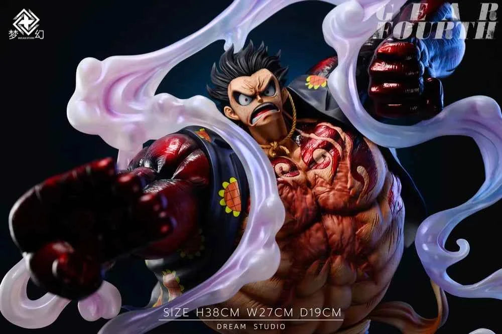 One Piece ~ Dream Studio ~Monkey D. Luffy Gear 4th ~ Resin Statue - Santoryu Resins Collectors