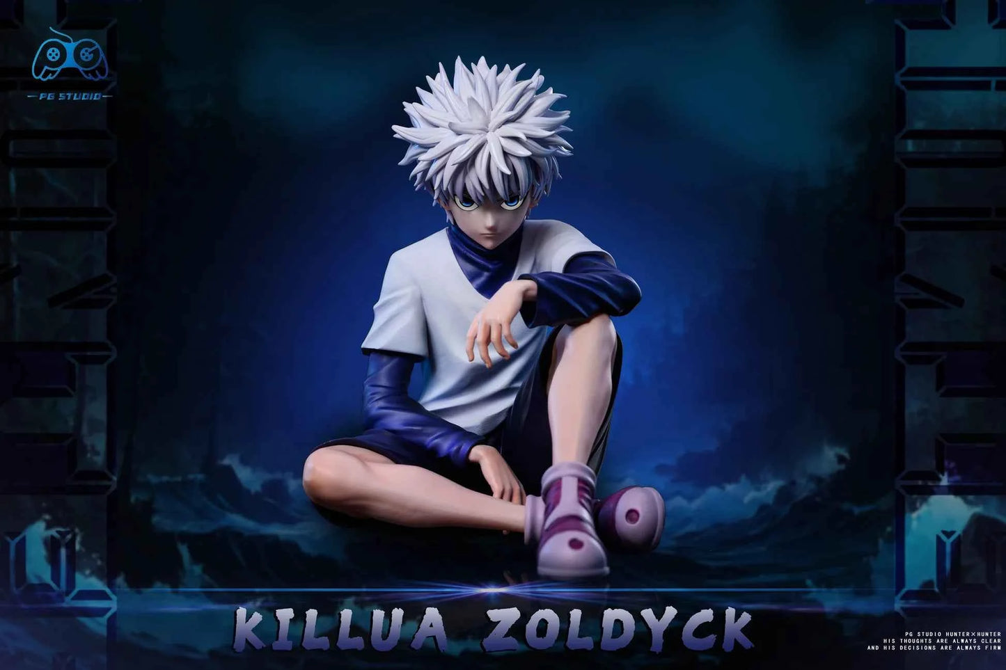 HUNTER x HUNTER ~ PG Studio ~ Seated Angry Gon Freecss x Killua Zoldyck ~ Resin Statue - Santoryu Resins Collectors