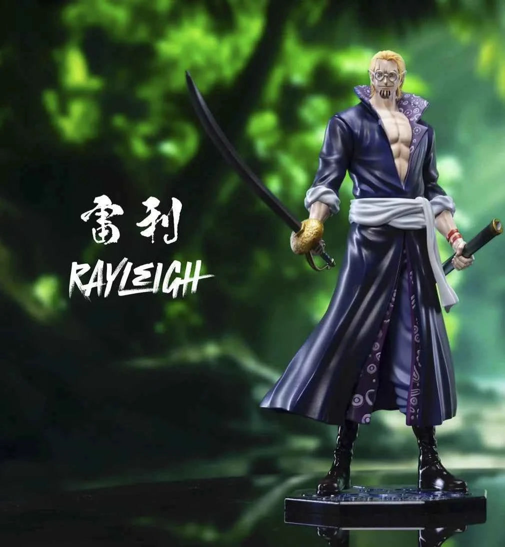 One Piece ~ Black Studio ~ Rayleigh & Crocus ~ Resin Satues - Santoryu Resins Collectors