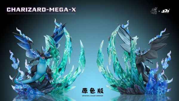 Pokémon ~ SJD Yue & Zhi Shi Studio Studio ~ Shiny Mega Charizard ~ Resin Statue - Santoryu Resins Collectors