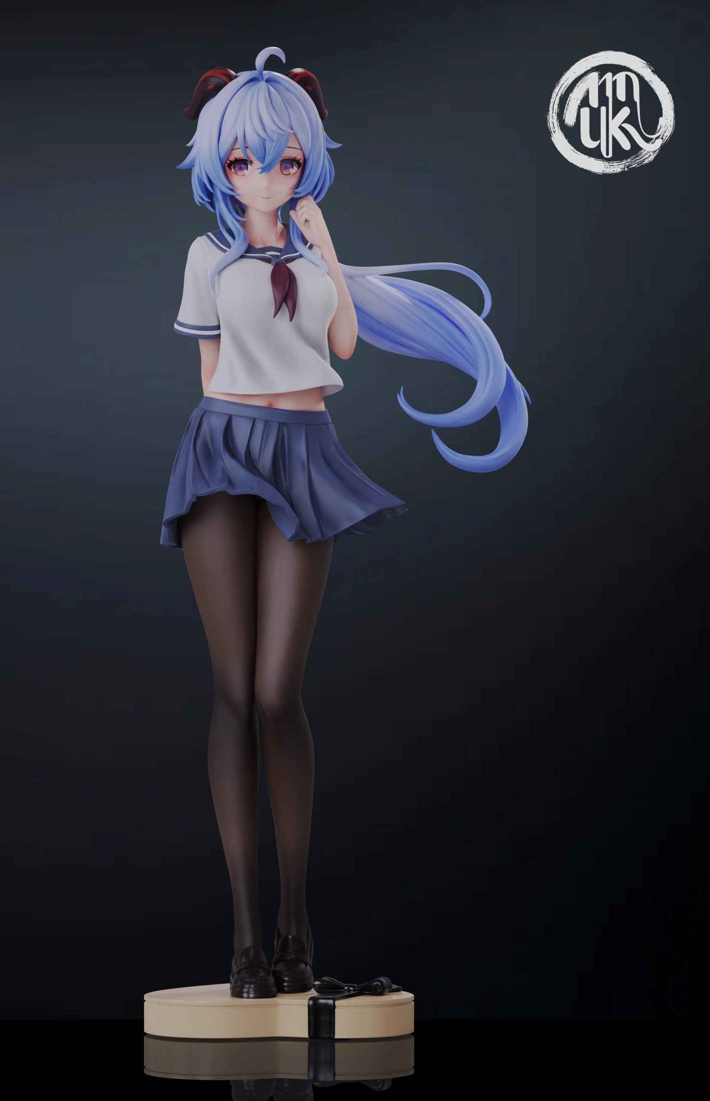 Genshin Impact ~ MoKu Studio ~ Ganyu ~ Resin Statue - Santoryu Resins Collectors