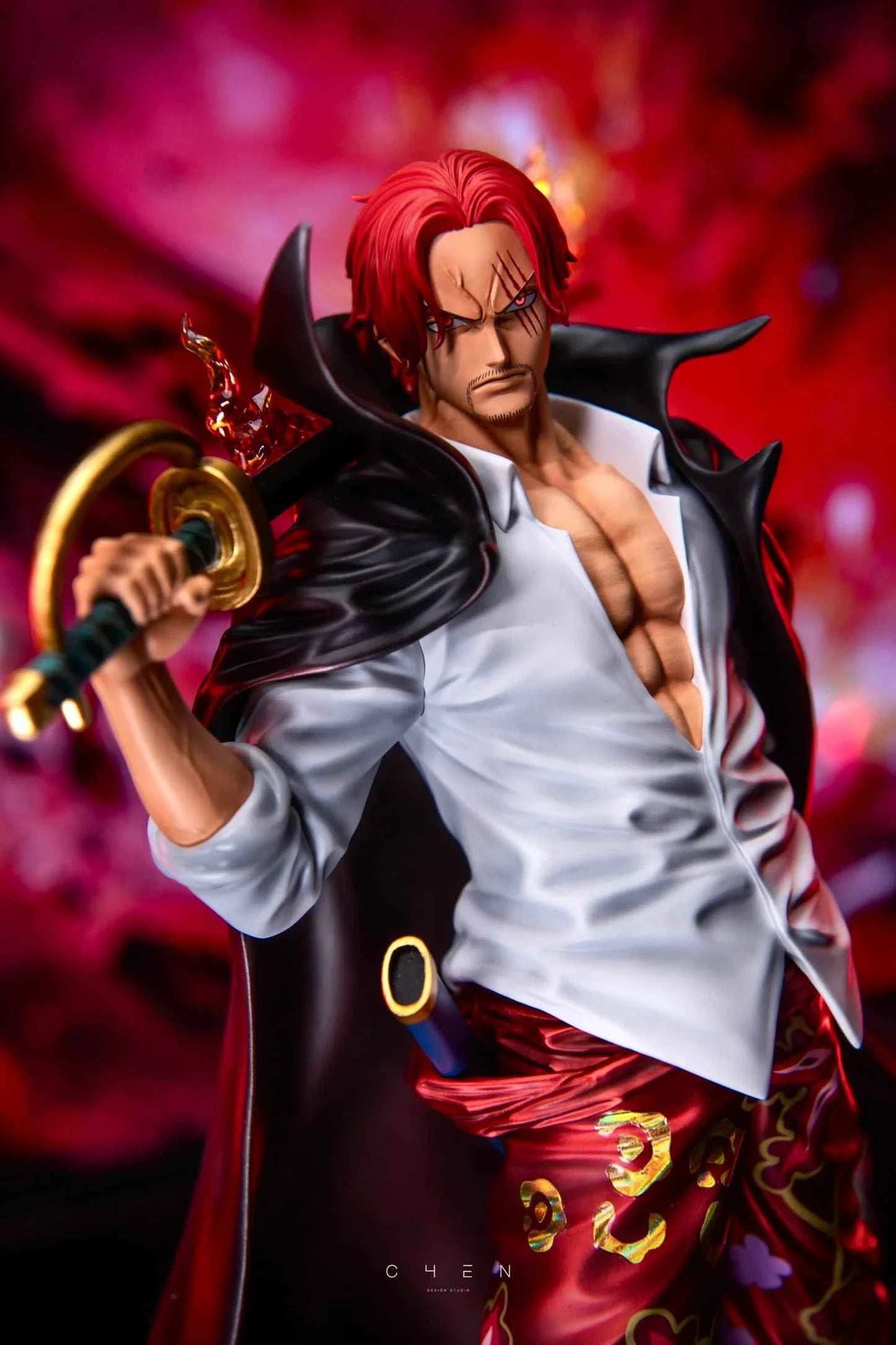 One Piece LX Studio Shanks V2 Resin Statue - Santoryu Resins Collectors