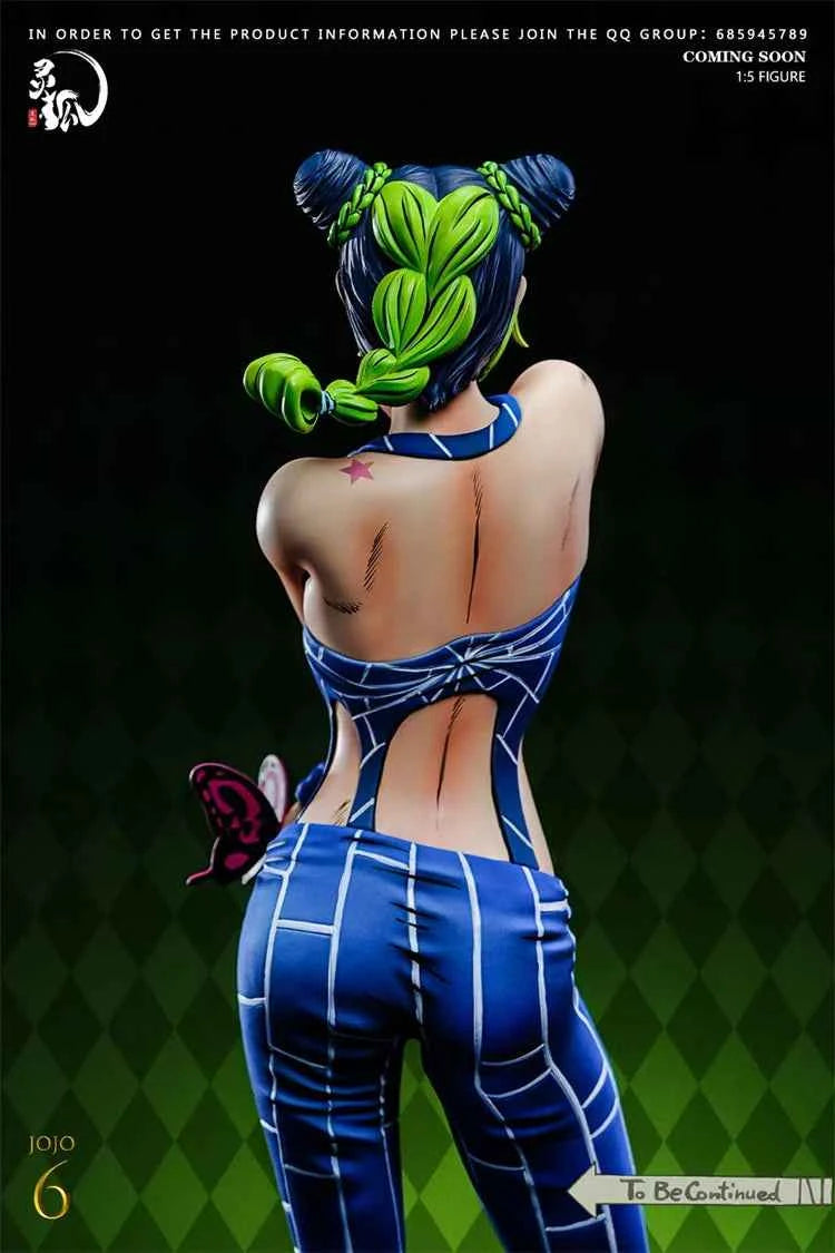 Jojo's Bizarre Adventure ~ Ling Hu Studio ~ Jolyne Cujoh ~ Resin Statue - Santoryu Resins Collectors
