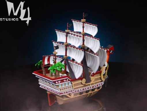 One Piece ~ M4 Studio ~ Red Force ~ Resin Statue - Santoryu Resins Collectors
