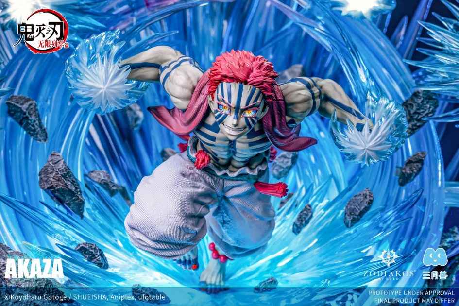 Demon Slayer: Kimetsu no Yaiba ~ Zodiakos Studio ~ Akaza ~ Licensed Resin Statue - Santoryu Resins Collectors