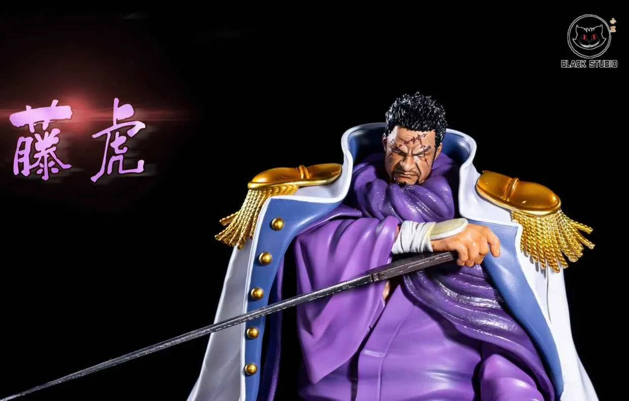 One Piece ~ Black Studio ~ Issho "Fujitora" ~ Resin Statue - Santoryu Resins Collectors