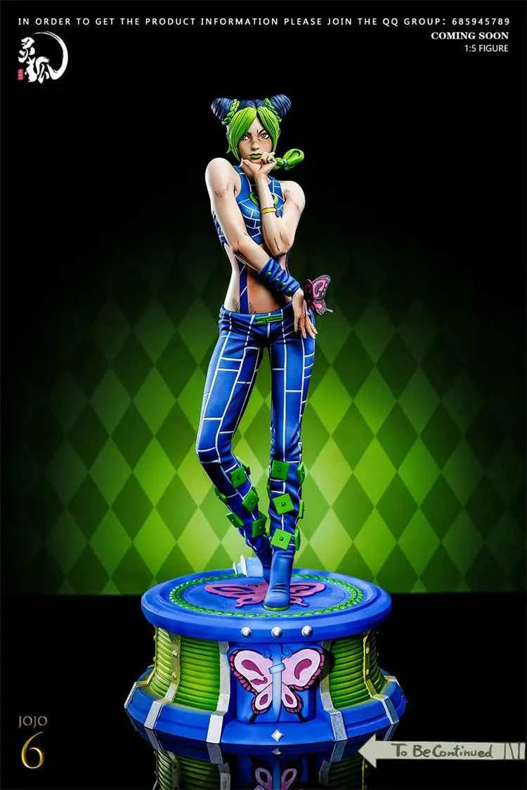 Jojo's Bizarre Adventure ~ Ling Hu Studio ~ Jolyne Cujoh ~ Resin Statue - Santoryu Resins Collectors
