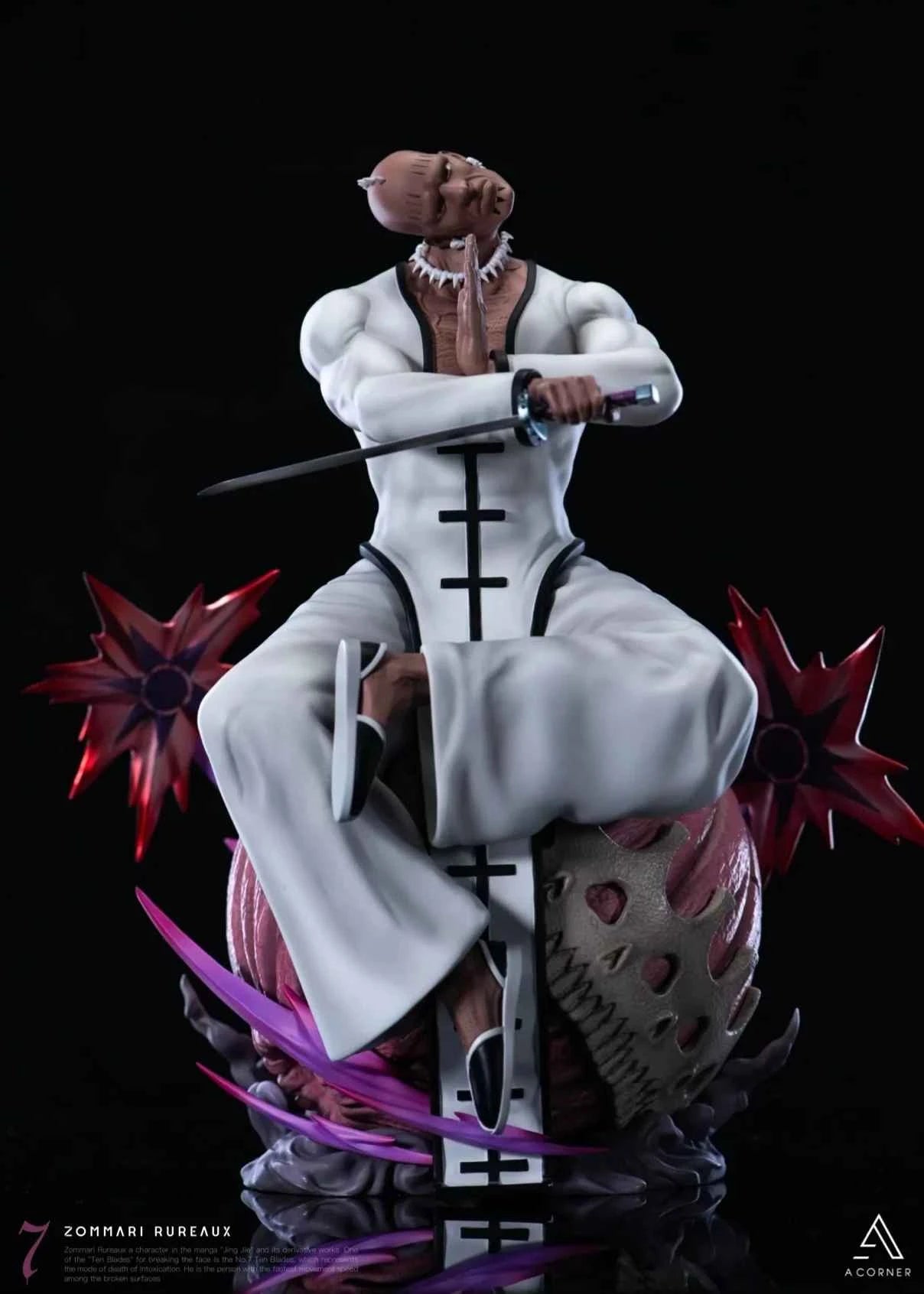 Bleach: Thousand Year Blood War ~ A CORNER (AC) Studio - Espada: Zommari Rureaux & Aaroniero Arruruerie ~ Resin Statues - Santoryu Resins Collectors
