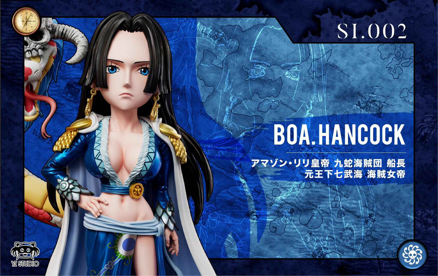 One Piece ~ Yz Studio ~ Boa Hancock SI.002 WCF Scale ~ Resin Statue - Santoryu Resins Collectors