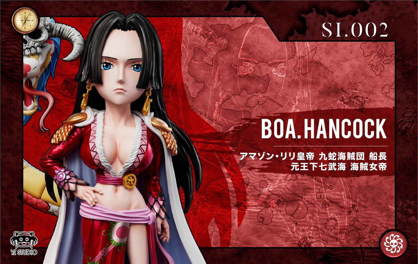 One Piece ~ Yz Studio ~ Boa Hancock SI.002 WCF Scale ~ Resin Statue - Santoryu Resins Collectors