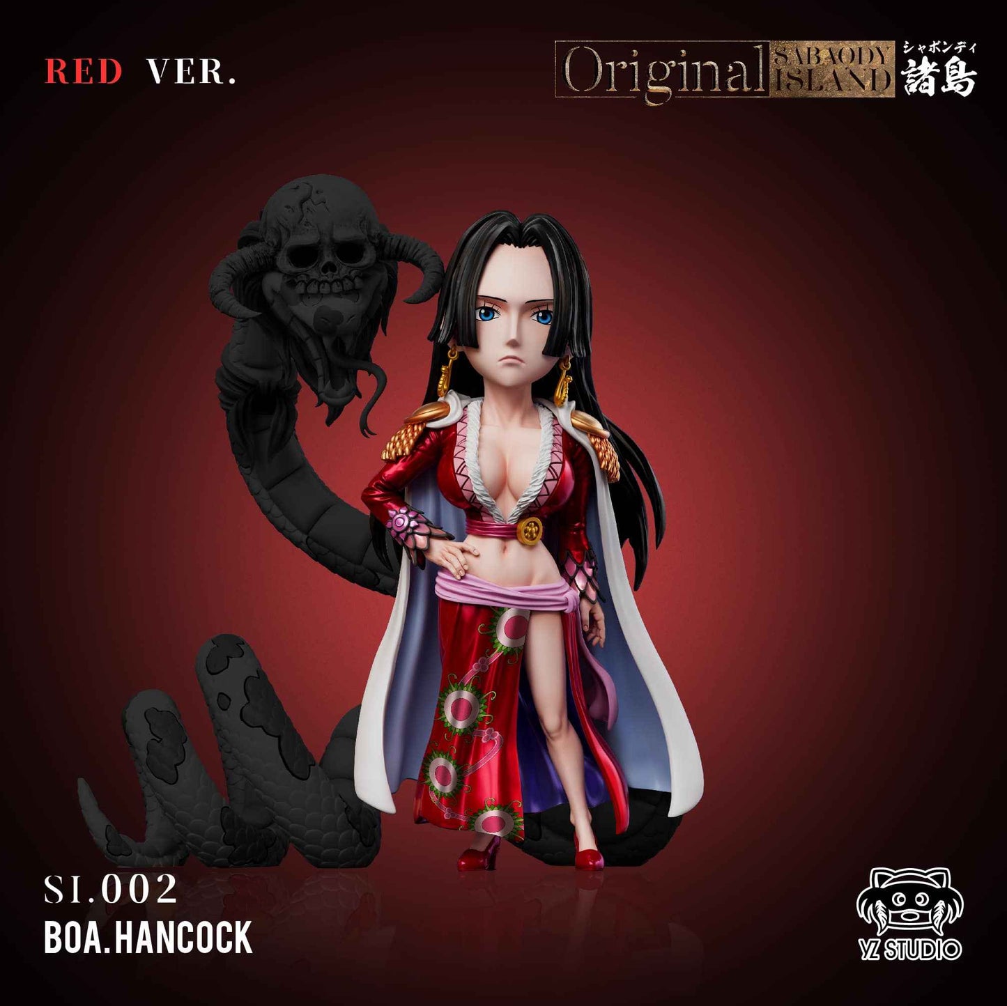 One Piece ~ Yz Studio ~ Boa Hancock SI.002 WCF Scale ~ Resin Statue - Santoryu Resins Collectors